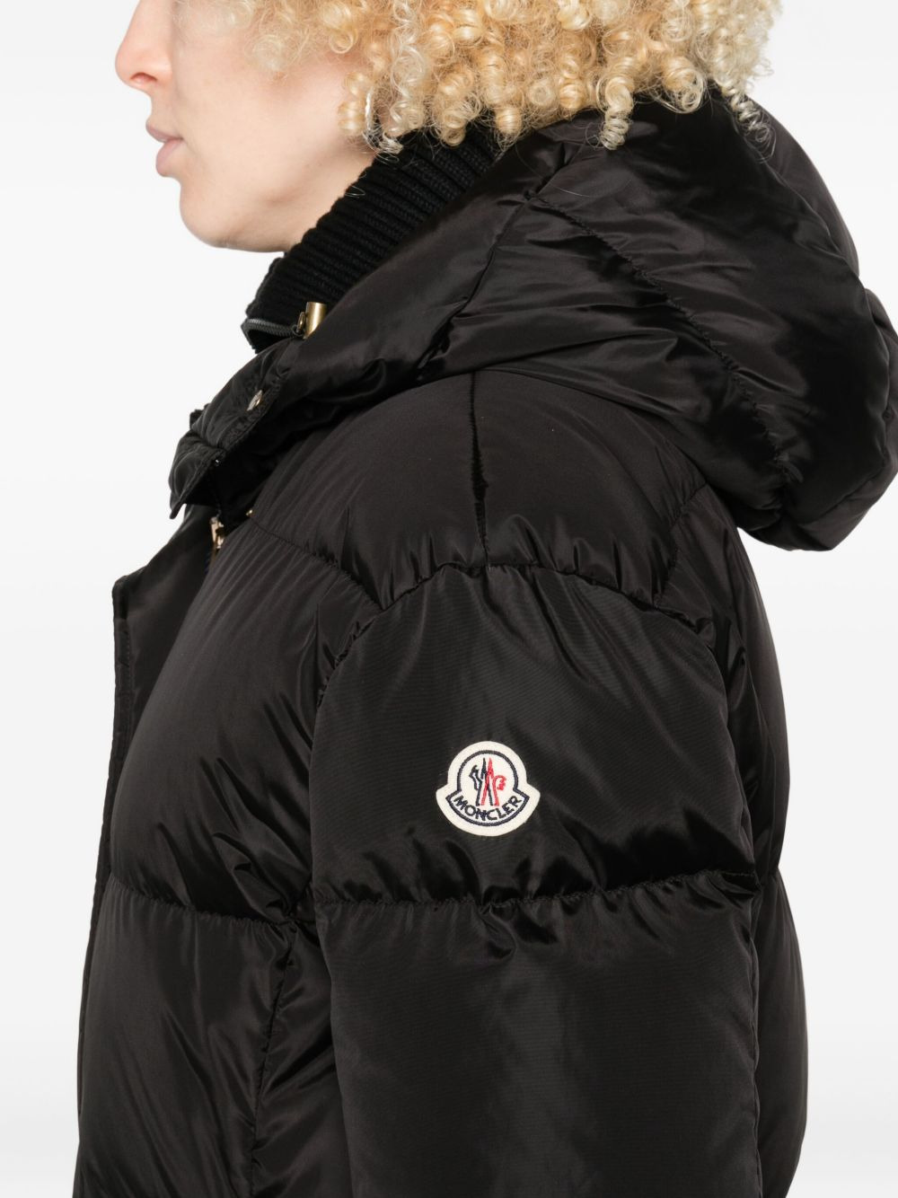 hooded quilted jacket - 5
