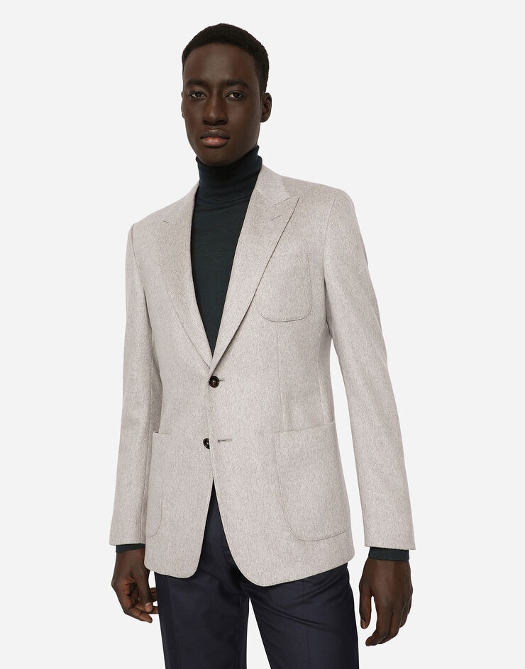 Deconstructed cashmere jacket - 4