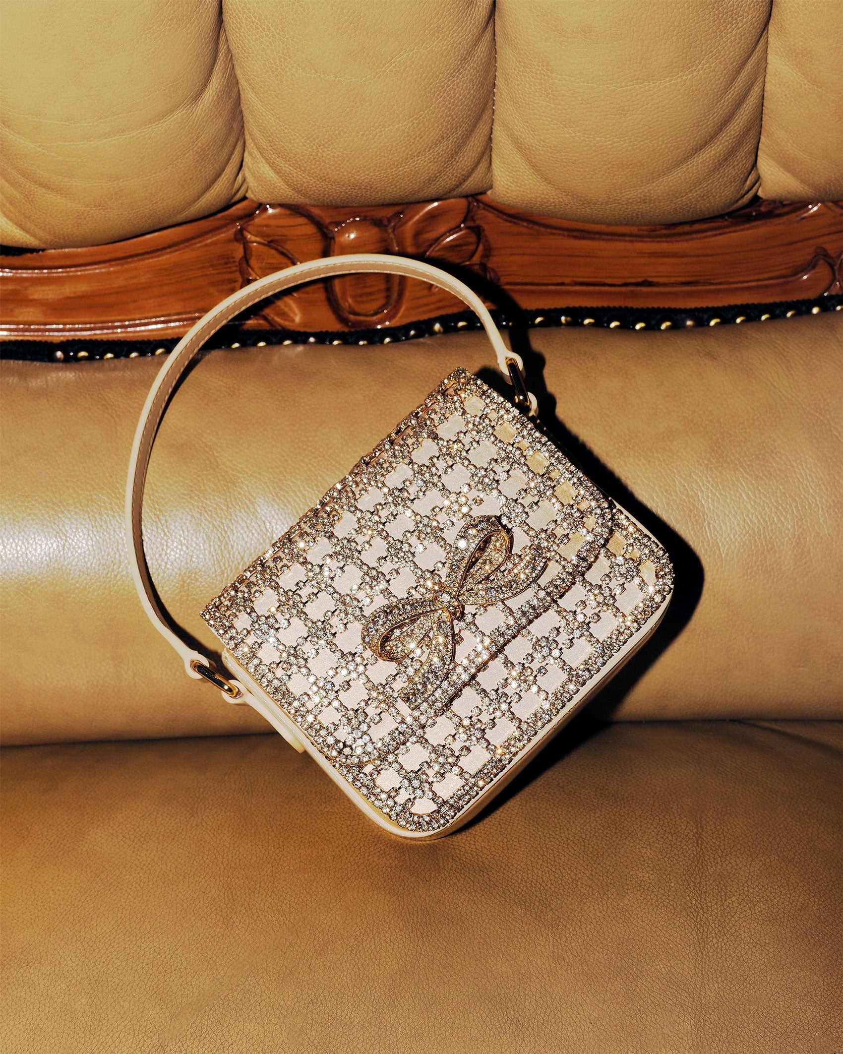 Gold Crystal Micro Bag - 6