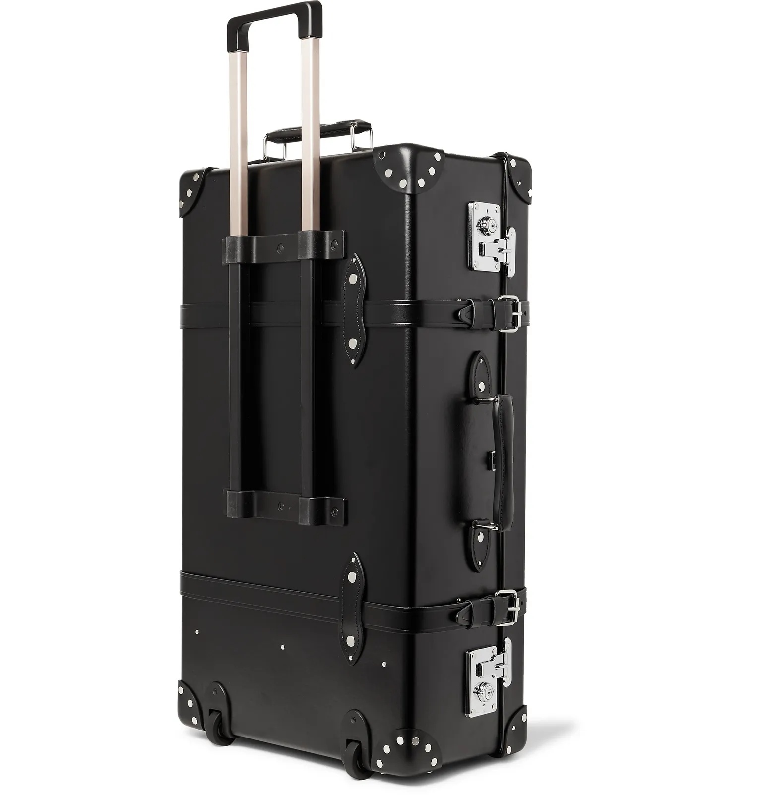 30" Leather-Trimmed Trolley Case - 4