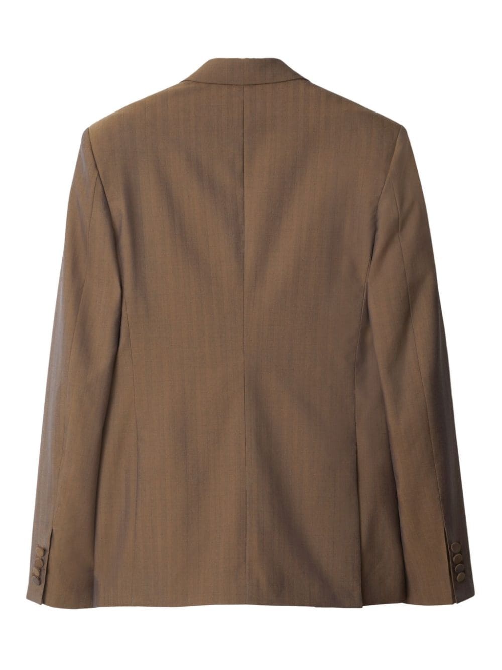 double-breasted wool blazer - 5