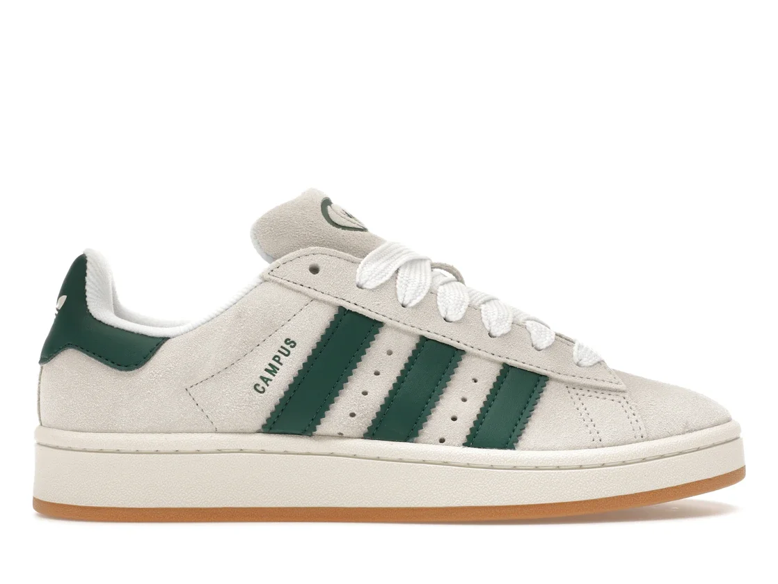 adidas Campus 00s Crystal White Collegiate Green (Women's) - 1