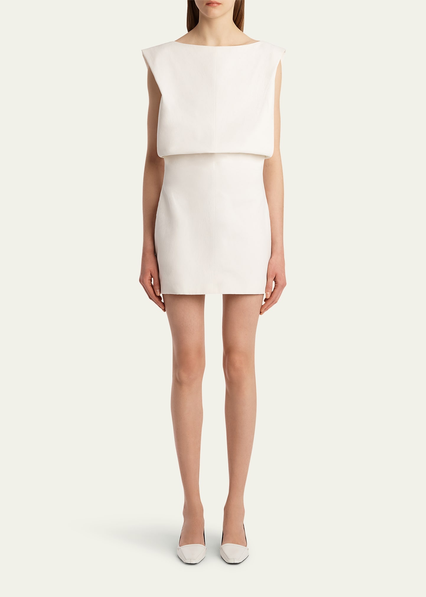 Toma Sleeveless Silk Mini Dress - 2