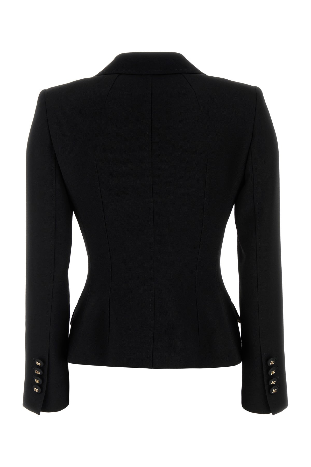 Black wool blazer - 2