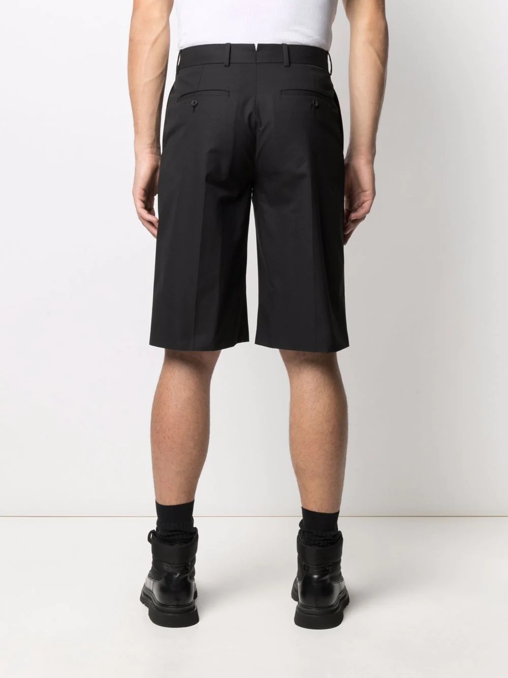 knee-length Bermuda shorts - 4