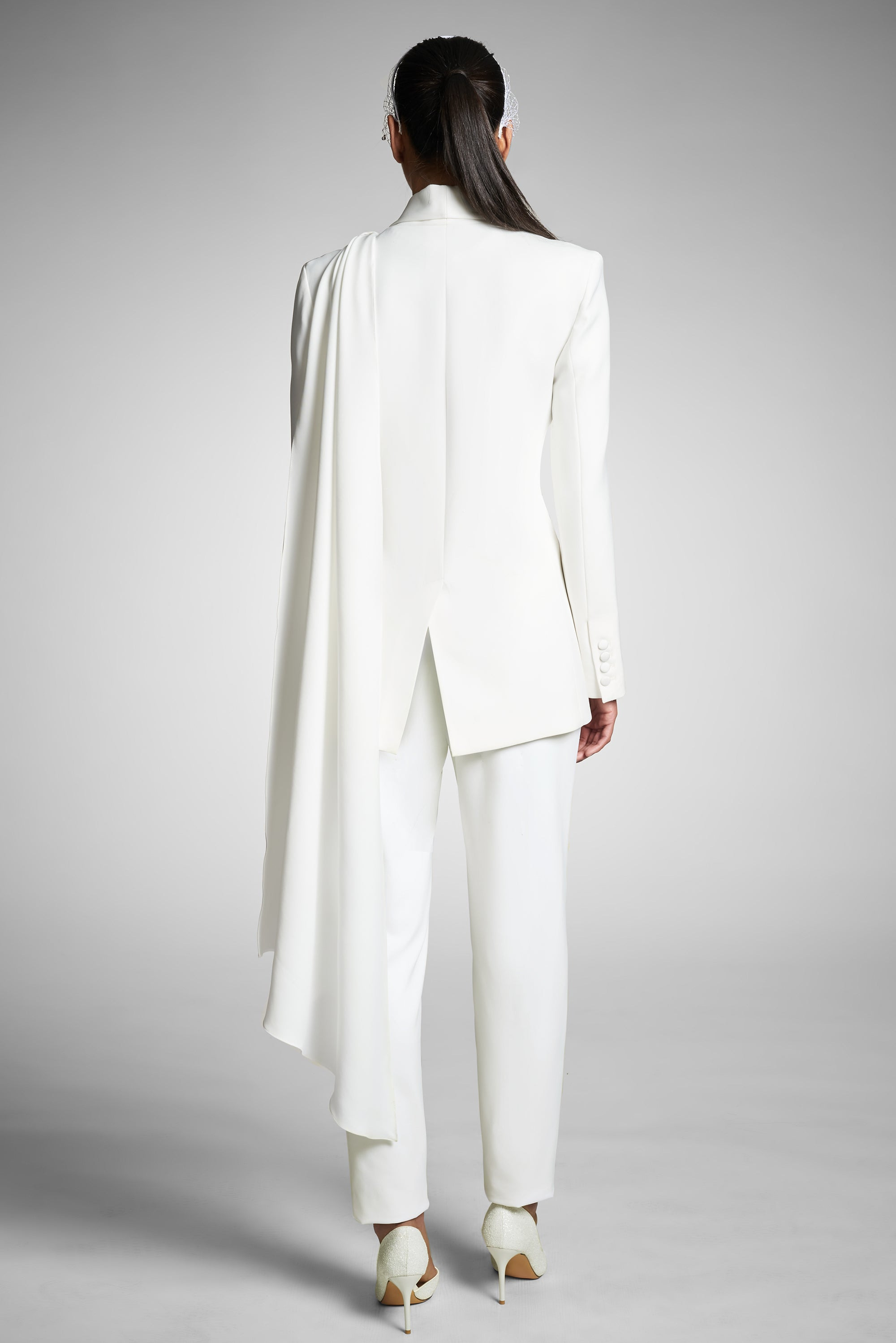 Viveca Blazer - Ivory - 5