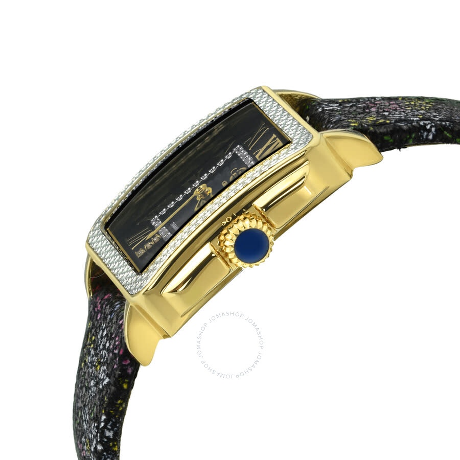 Gv2 By Gevril - GV2 by Gevril Padova Floral Mother of Pearl Dial Ladies Watch 12307F - 2
