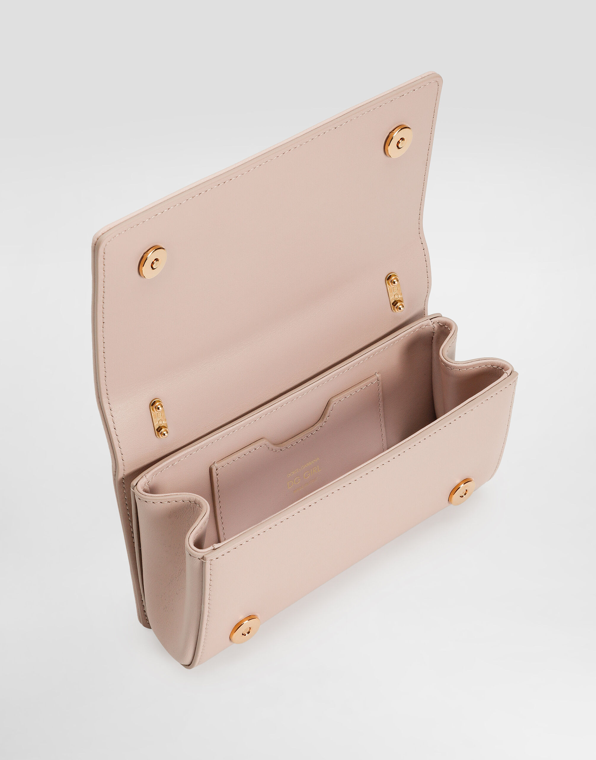DG Girls phone bag in plain calfskin - 5