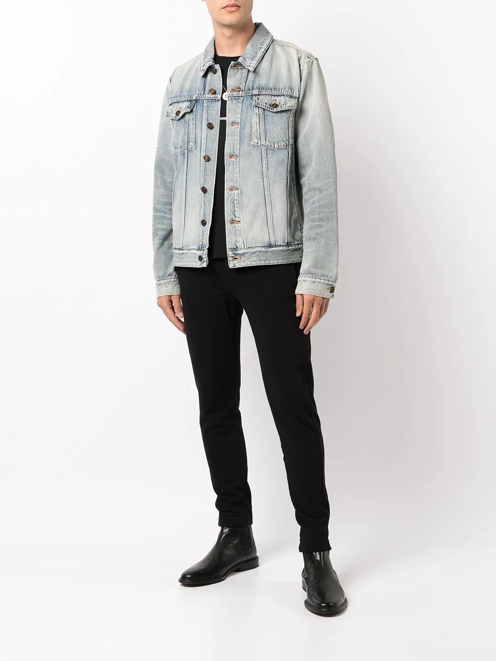 classic denim jacket - 2