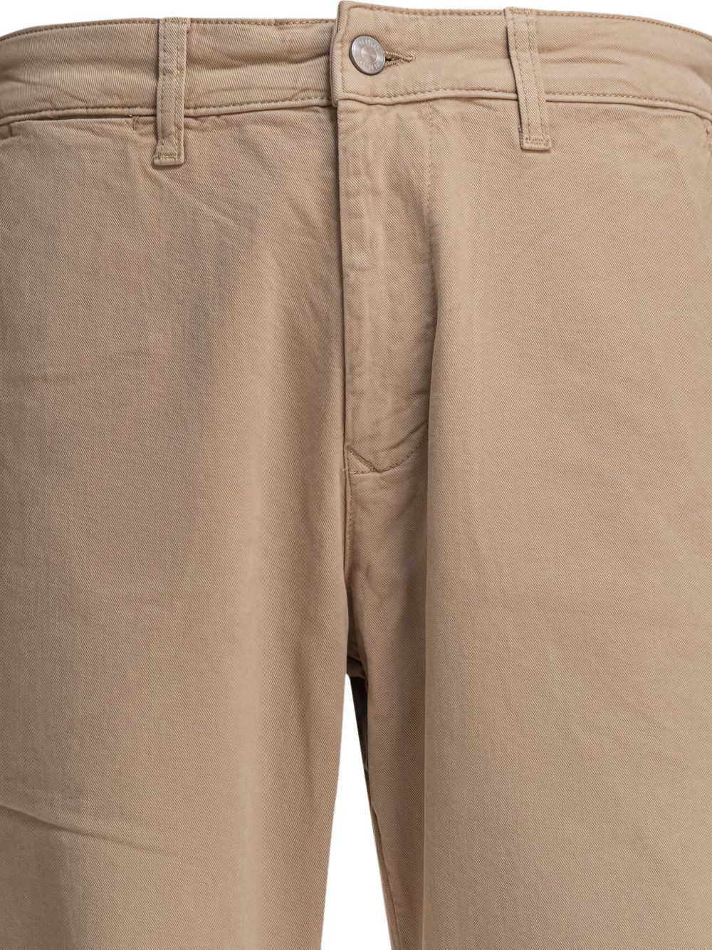 cotton-blended trousers - 4