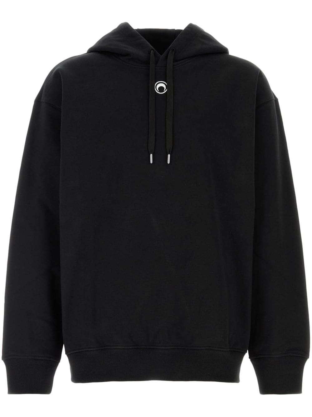 embroidered logo hoodie - 1
