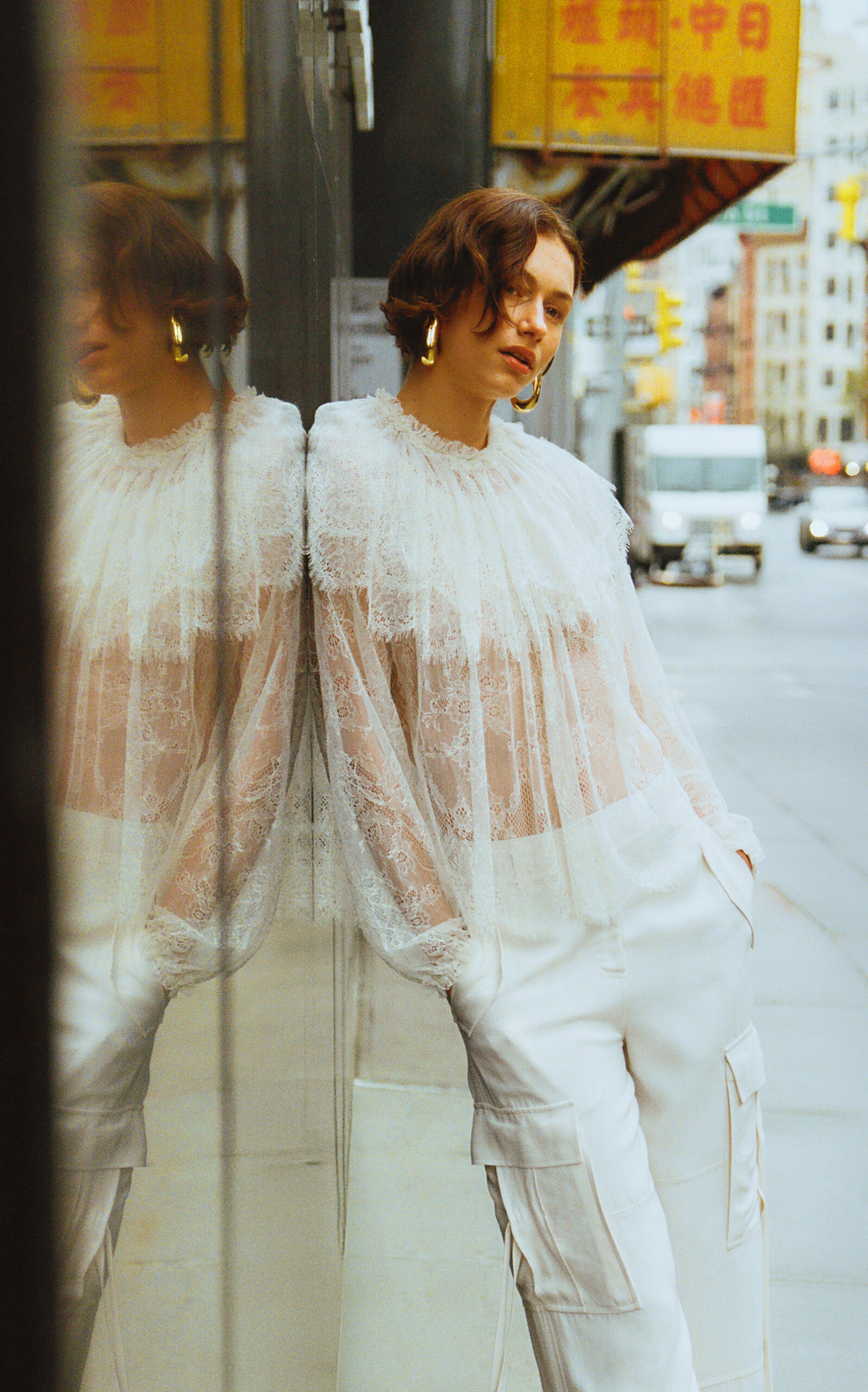 Viviane Capelet Shirt ivory - 2