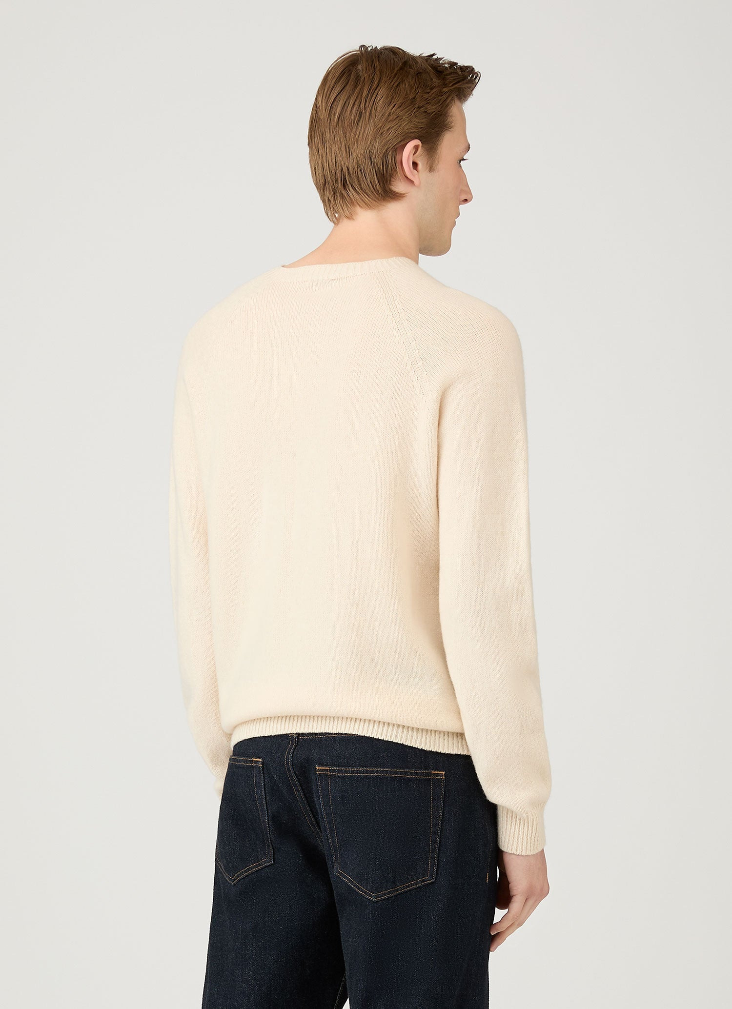 Lambswool Crew Neck Jumper - 5