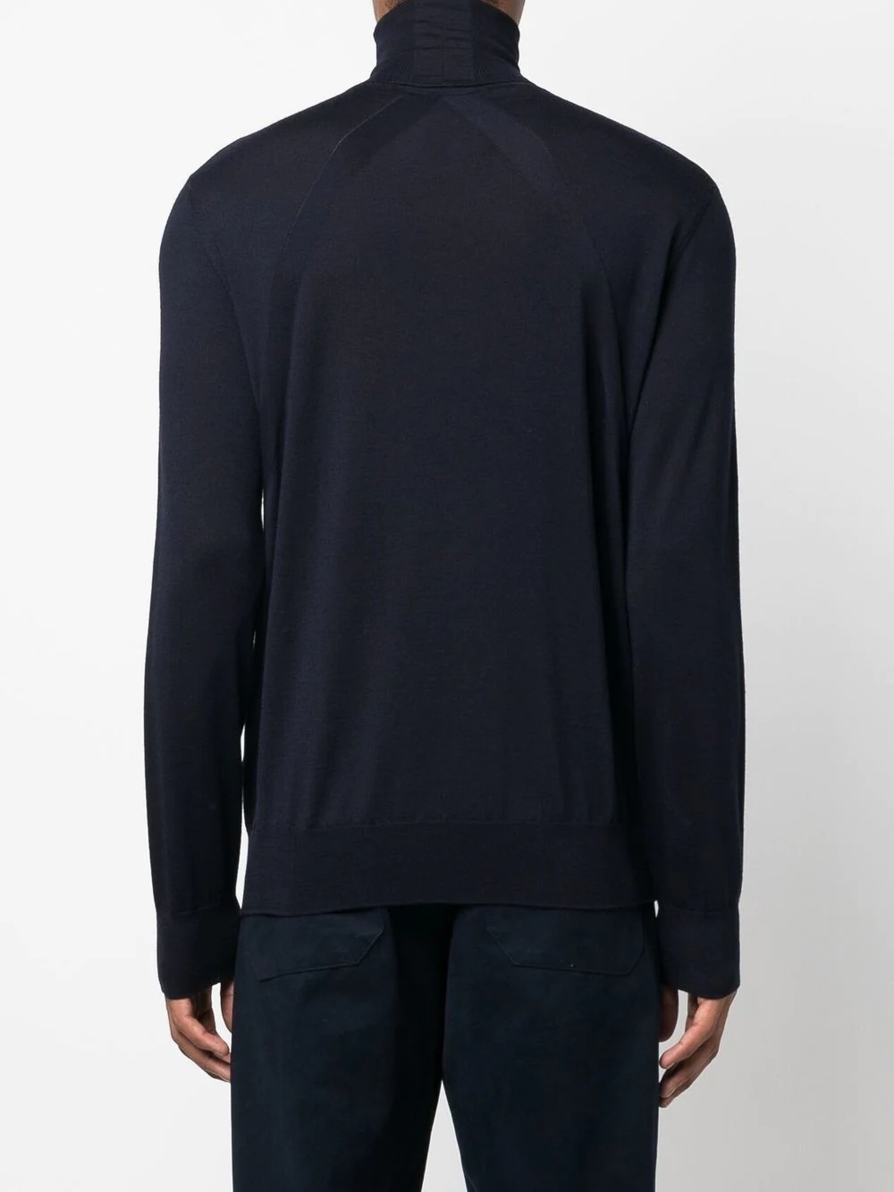 roll-neck merino wool jumper - 4