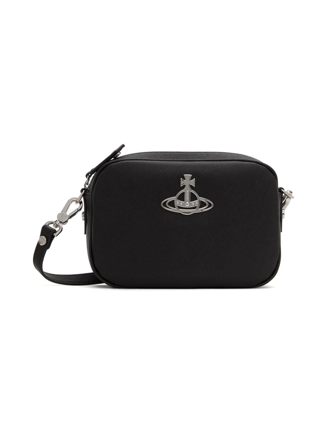 Vivienne Westwood Black Anna Camera Bag | REVERSIBLE