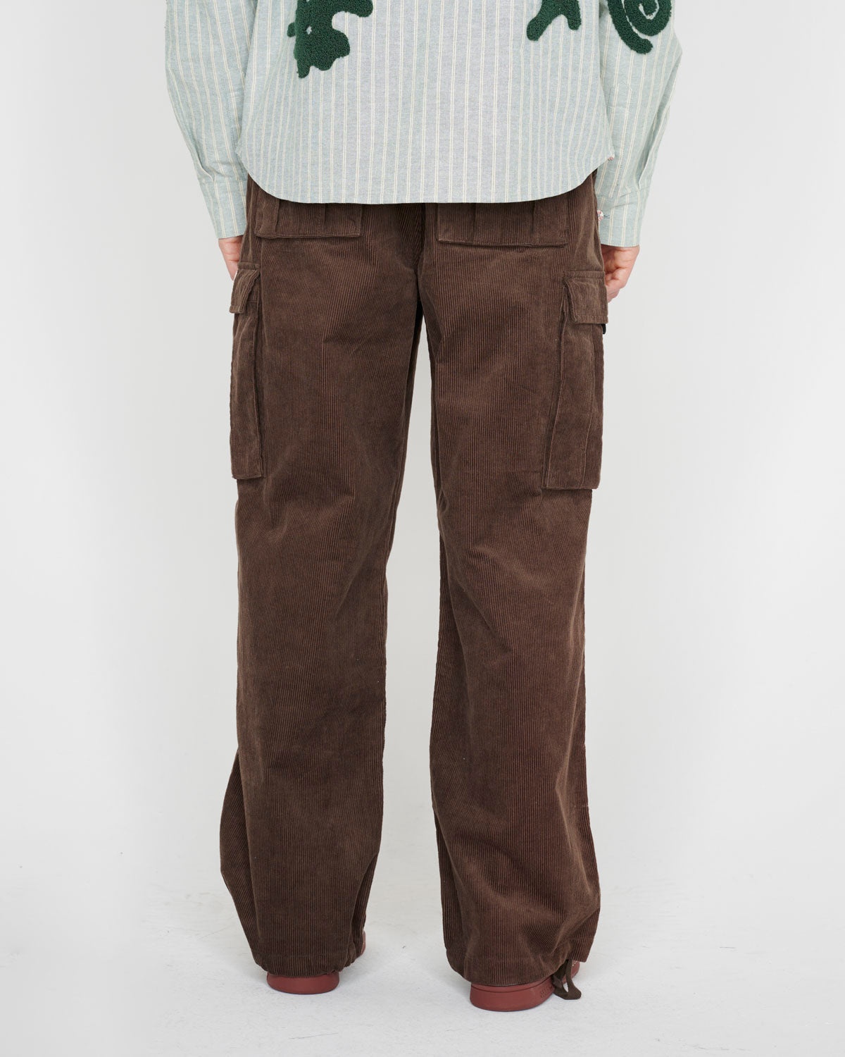 Micro Cord Flight Pant - Brown - 5