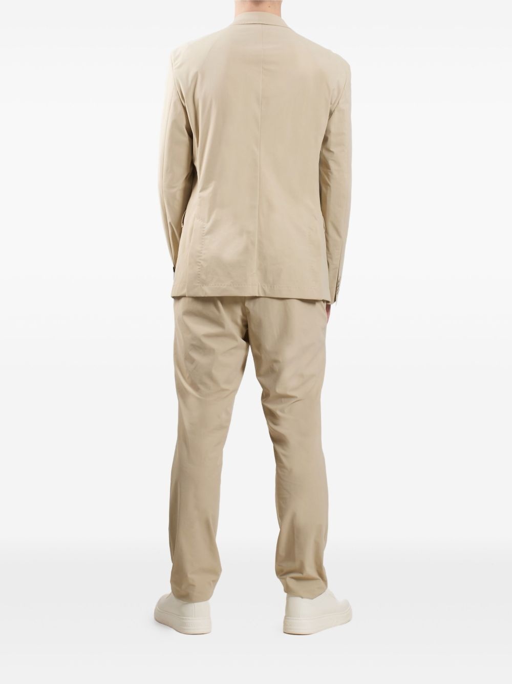 notched-lapel single-breasted suit - 3