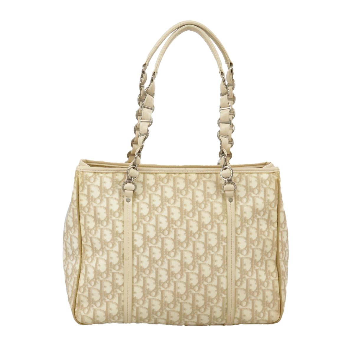 DIOR Trotter Romantic Hand Bag Beige - 3