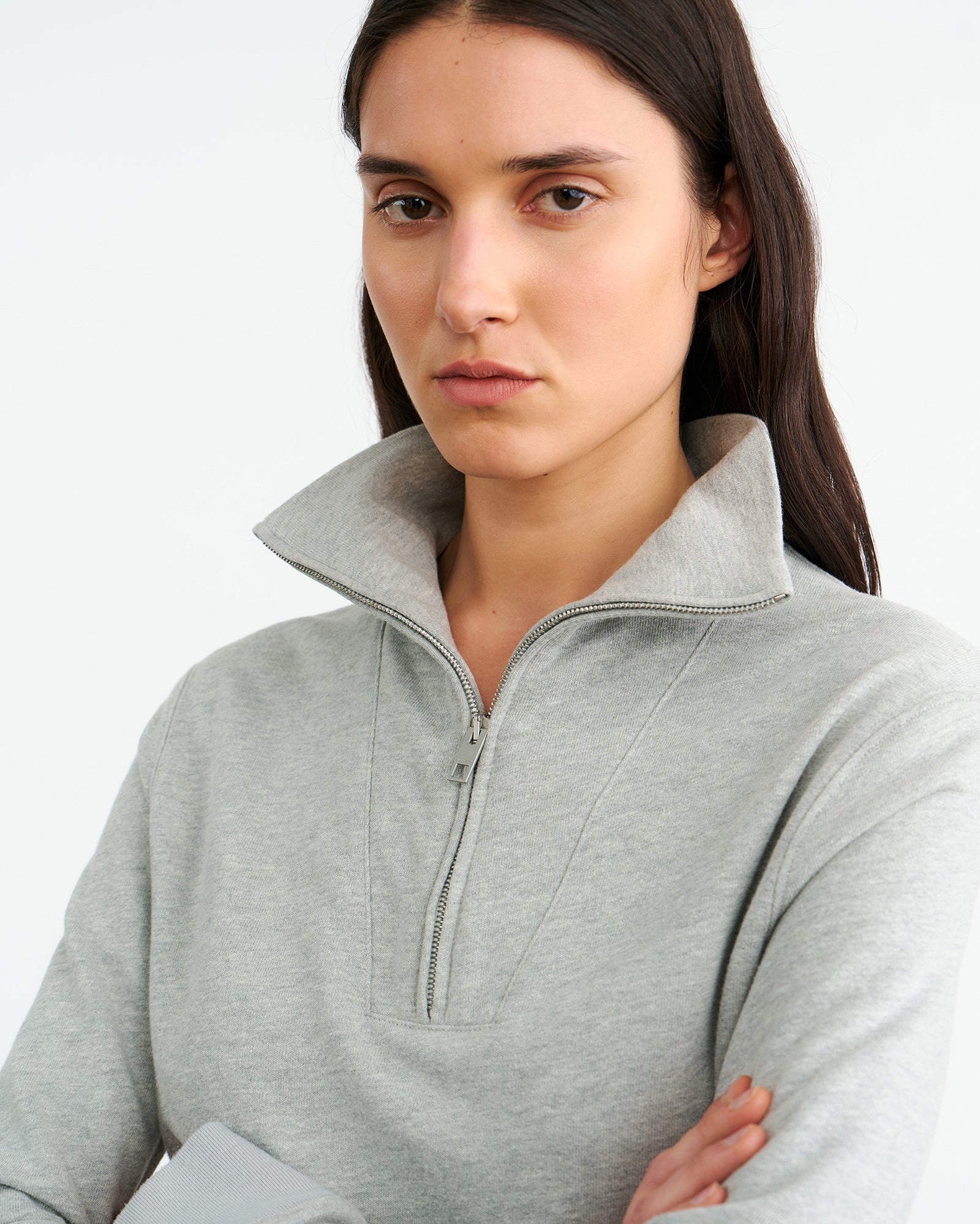 DIYA QUARTER ZIP SWEATSHIRT - 3