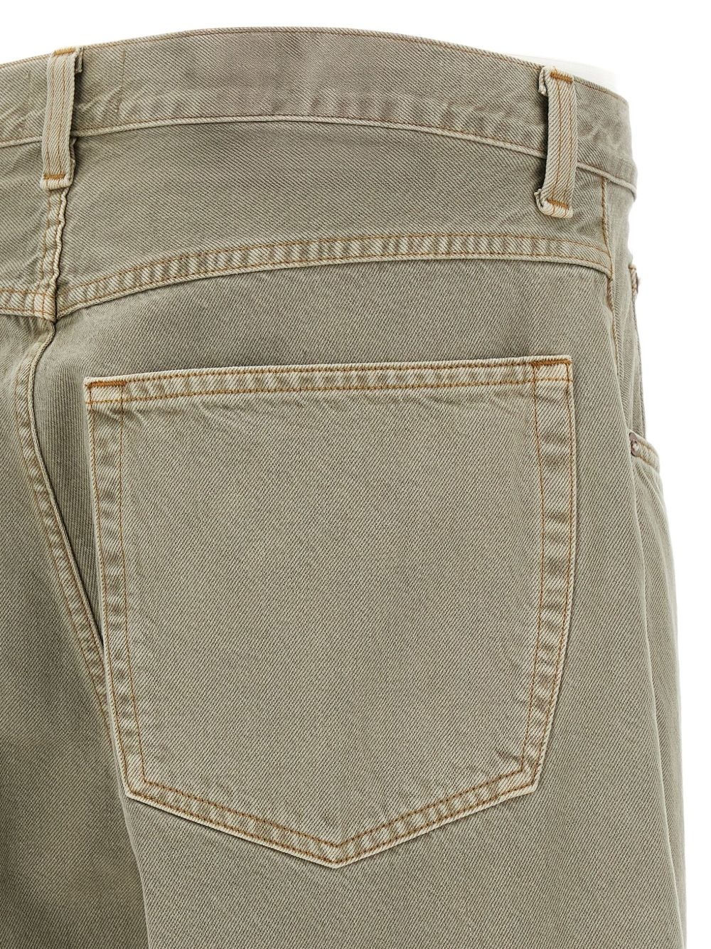 faded five-pocket jeans - 4
