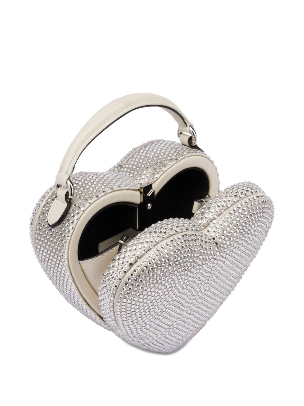 heart-shaped clutch bag - 3