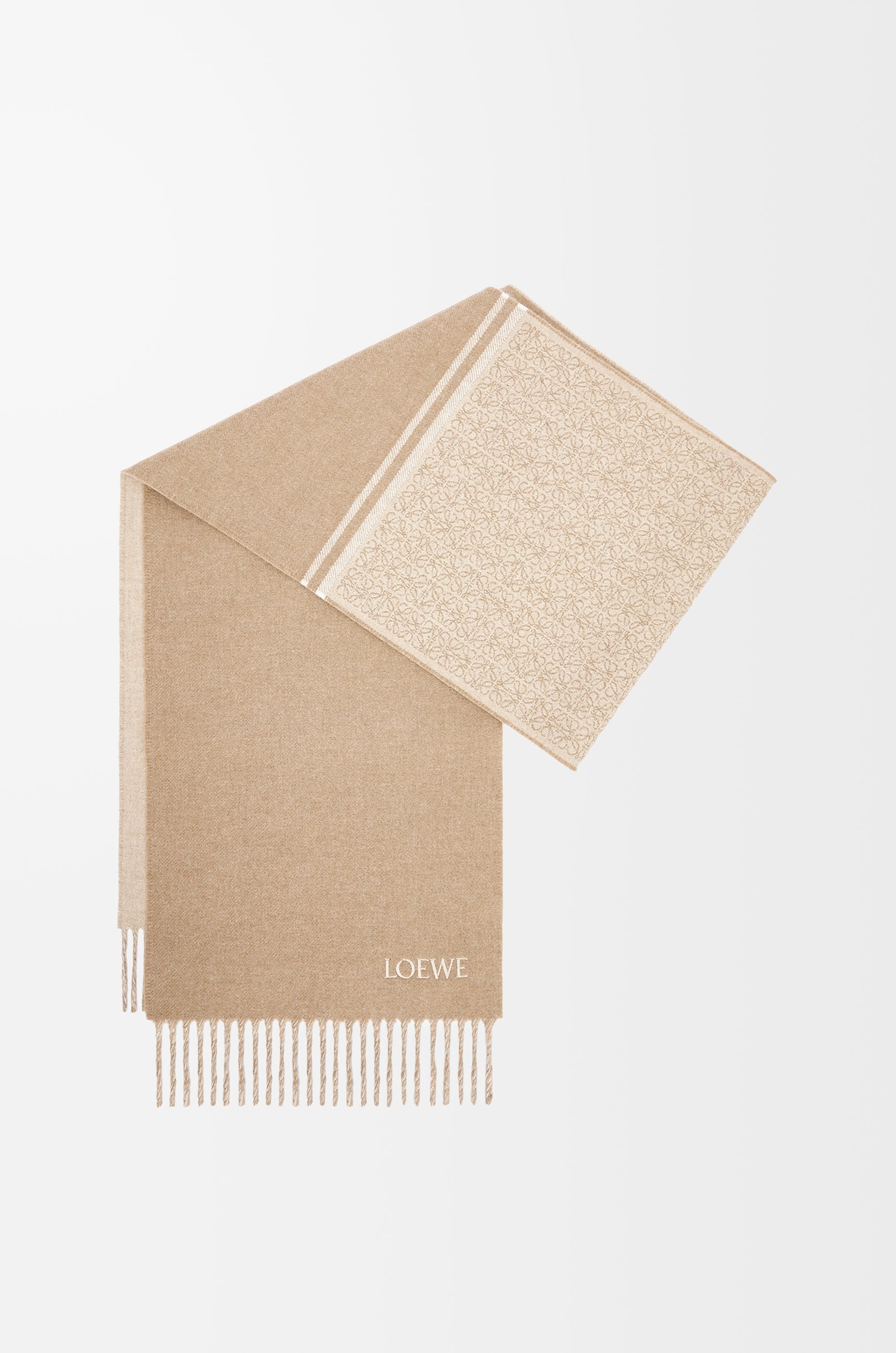 Scarf in wool and cashmere - 2