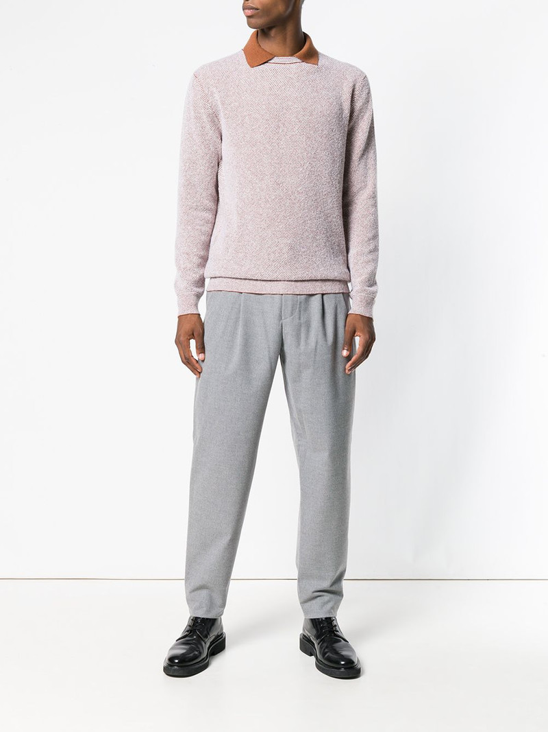 EMPORIO ARMANI tapered trousers outlook