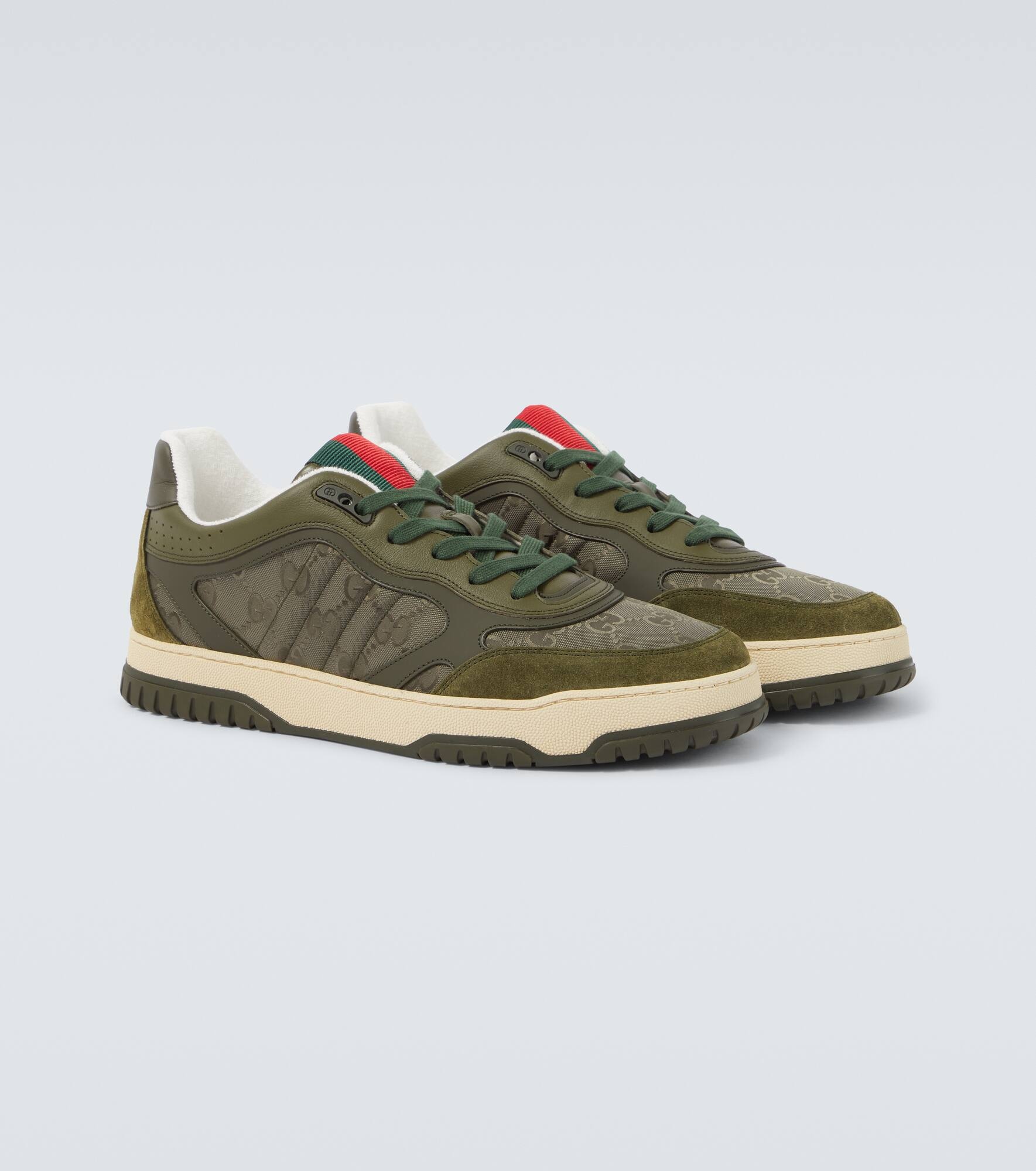 Gucci Re-Web GG canvas sneakers - 5