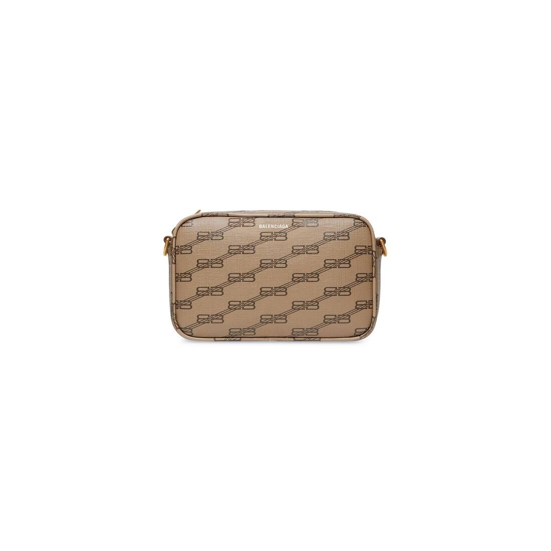 signature small camera bag bb monogram coated canvas - 7