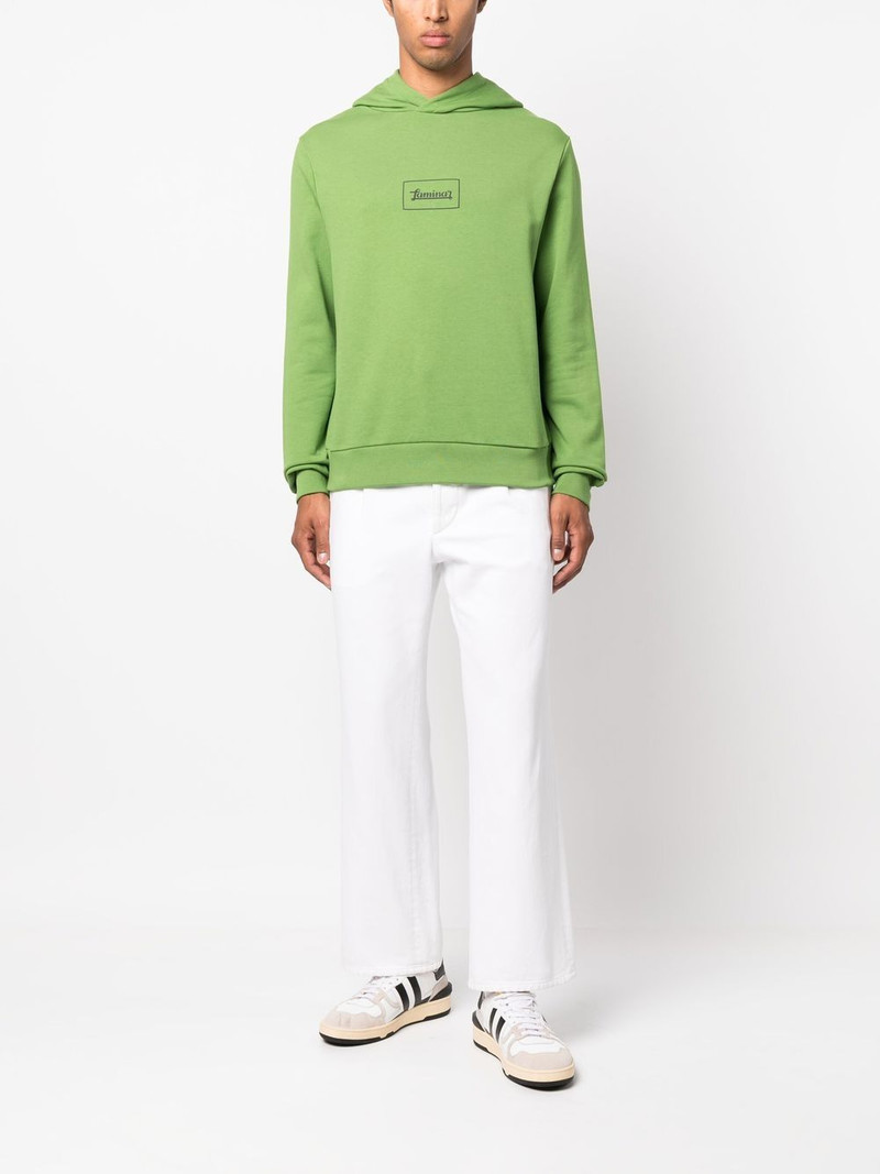 Herno Laminar-print detail hoodie outlook