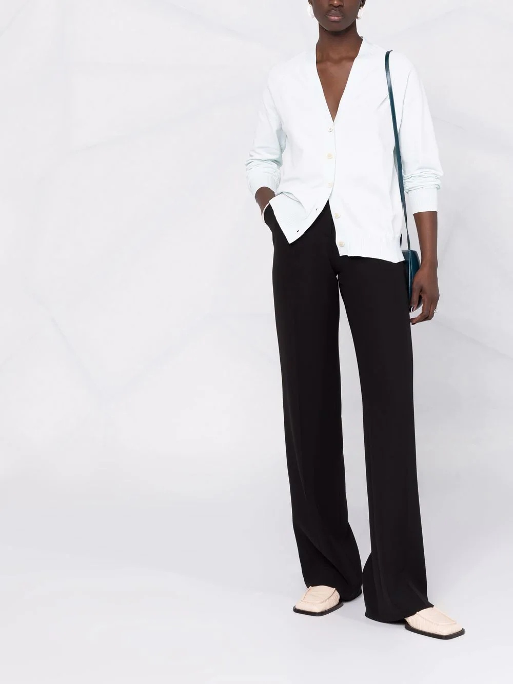 V-neck cardigan - 2