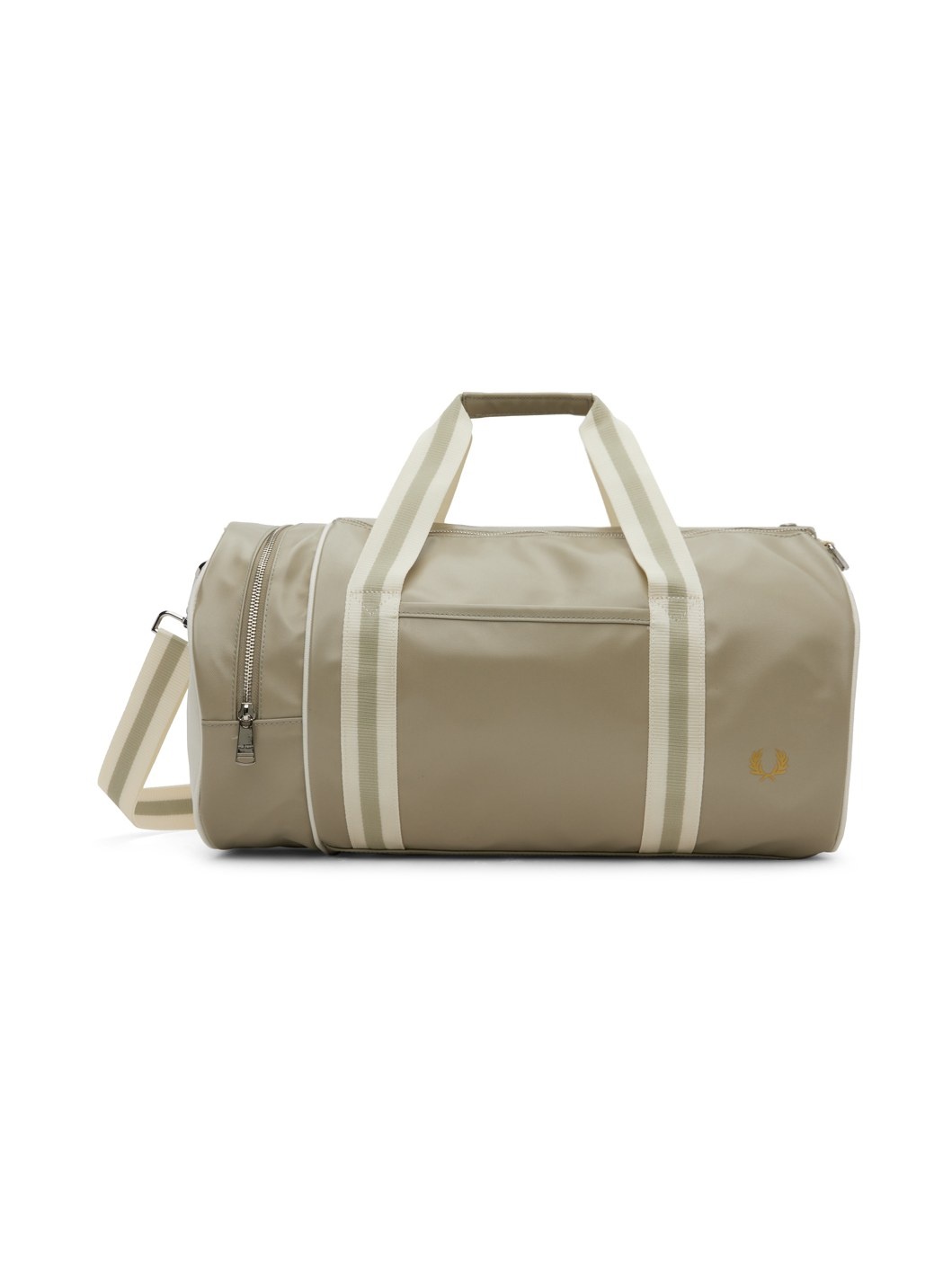 Taupe Classic Barrel Bag - 1