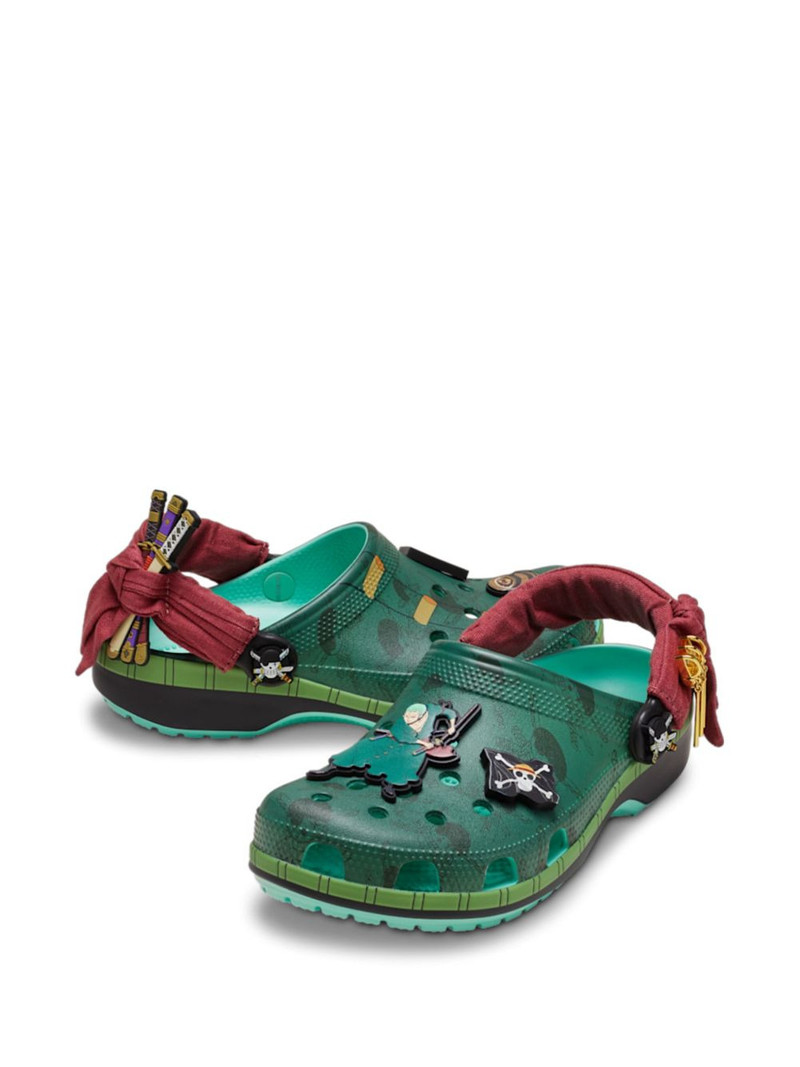 crocs Classic "One Piece Roronoa Zoro" sandals outlook