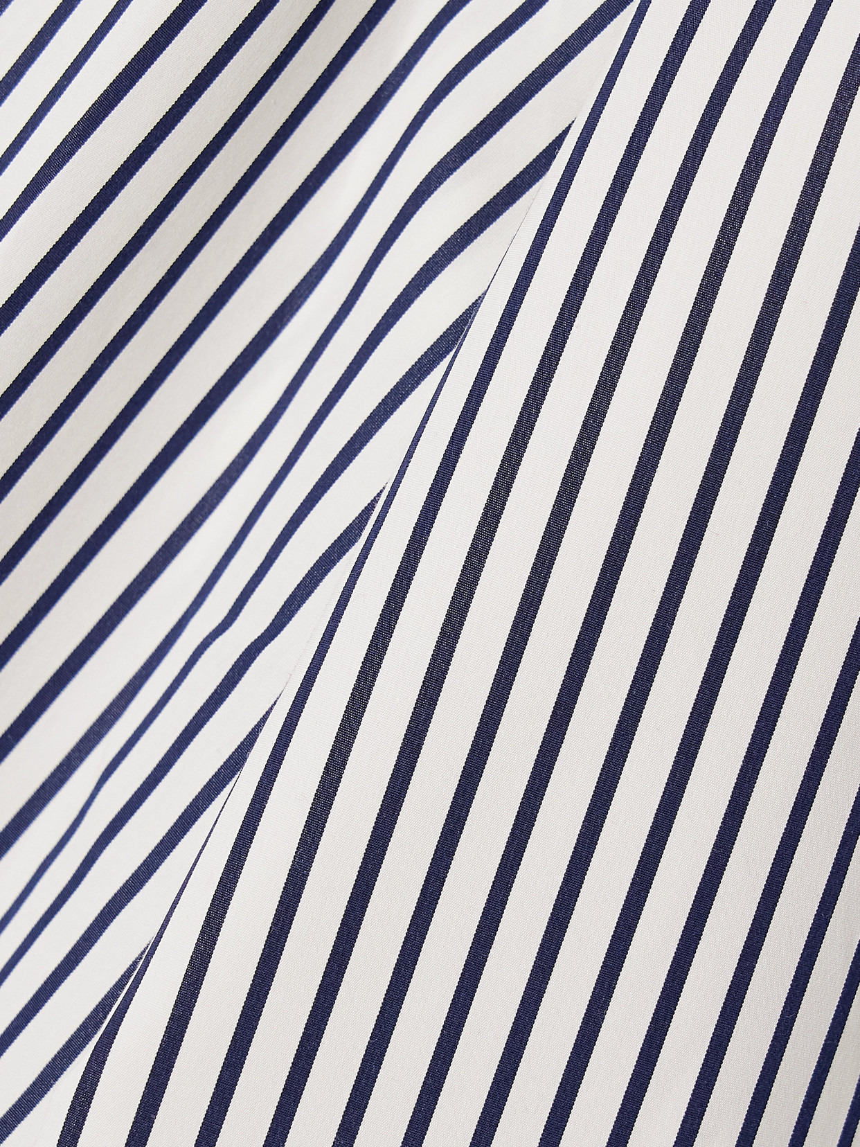 Isla Cape-effect Striped Cotton And Silk-blend Poplin Mini Shirt Dress - 4