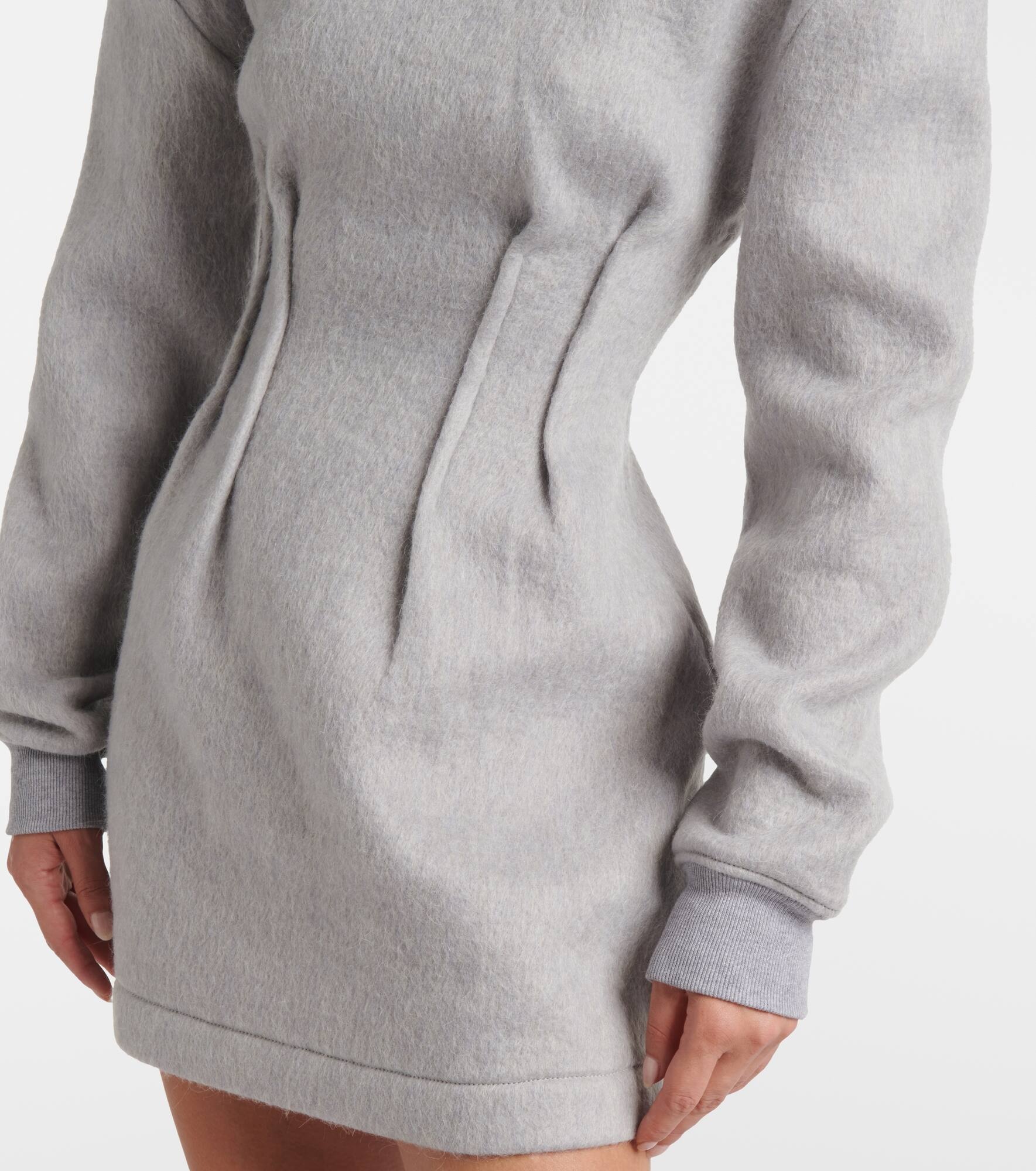 Jersey sweatshirt dress - 5