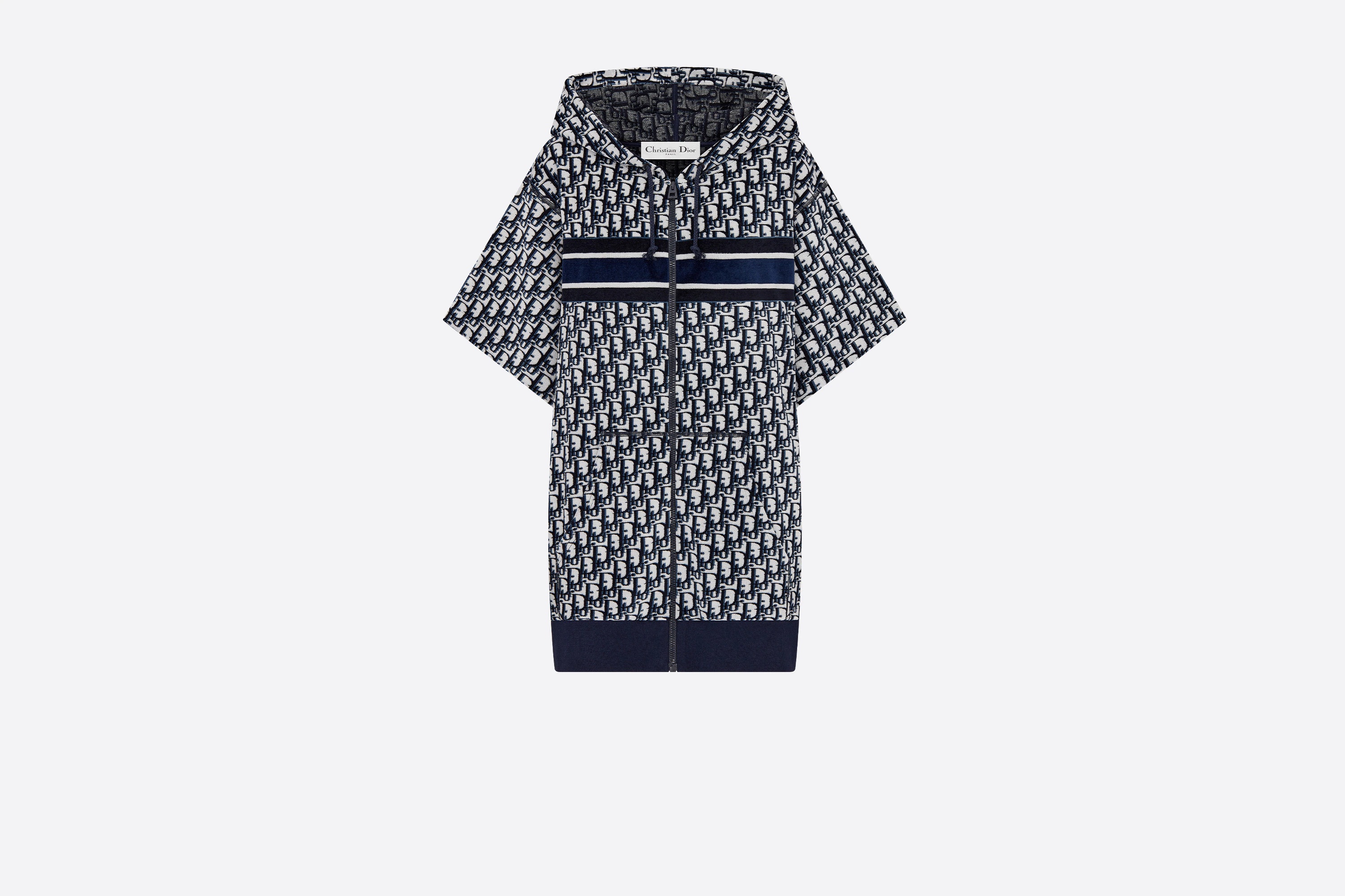 Short-Sleeved Hooded Sweatshirt - 1