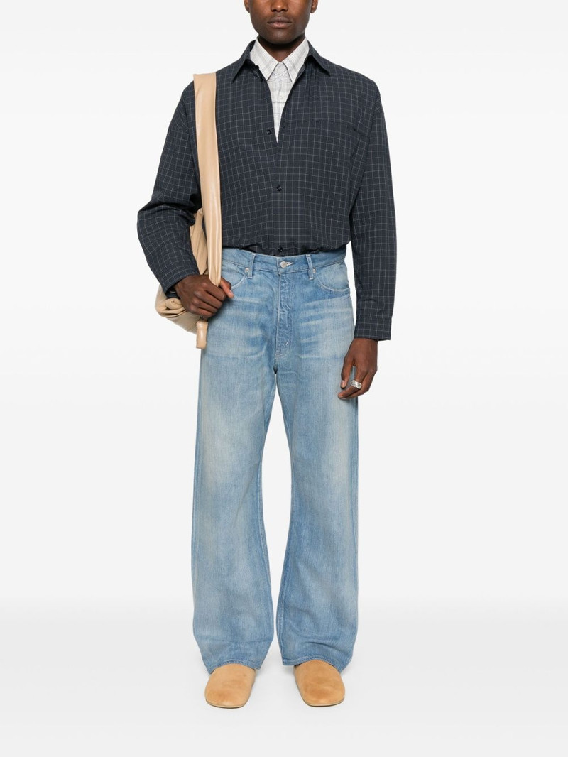 AURALEE faded selvedge jeans outlook