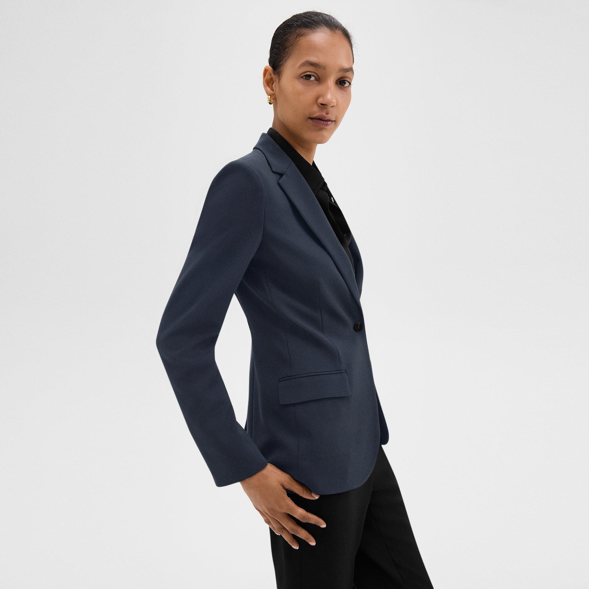 Staple Blazer in Admiral Crepe - 3