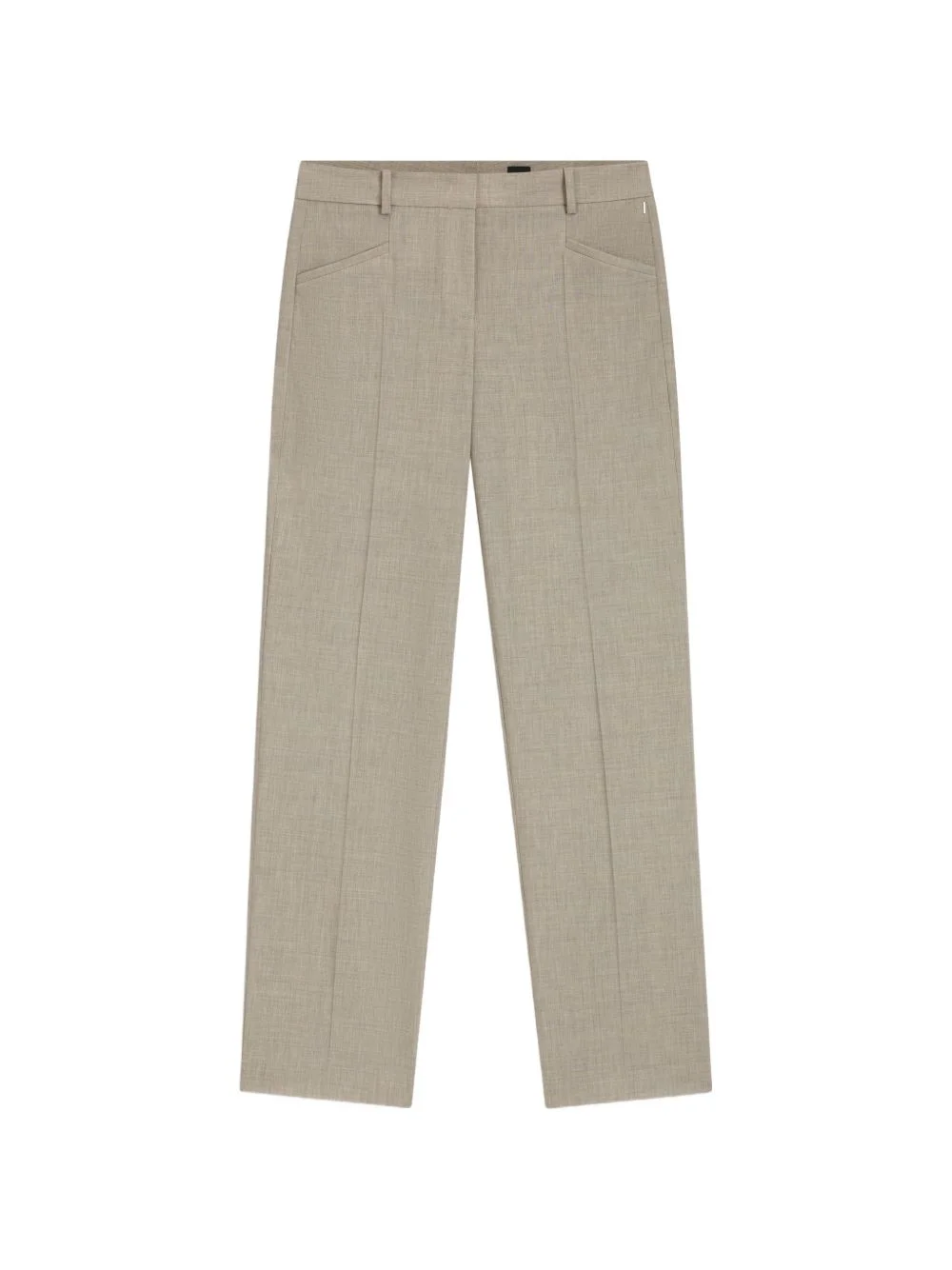 notched tailoring trousers - 1