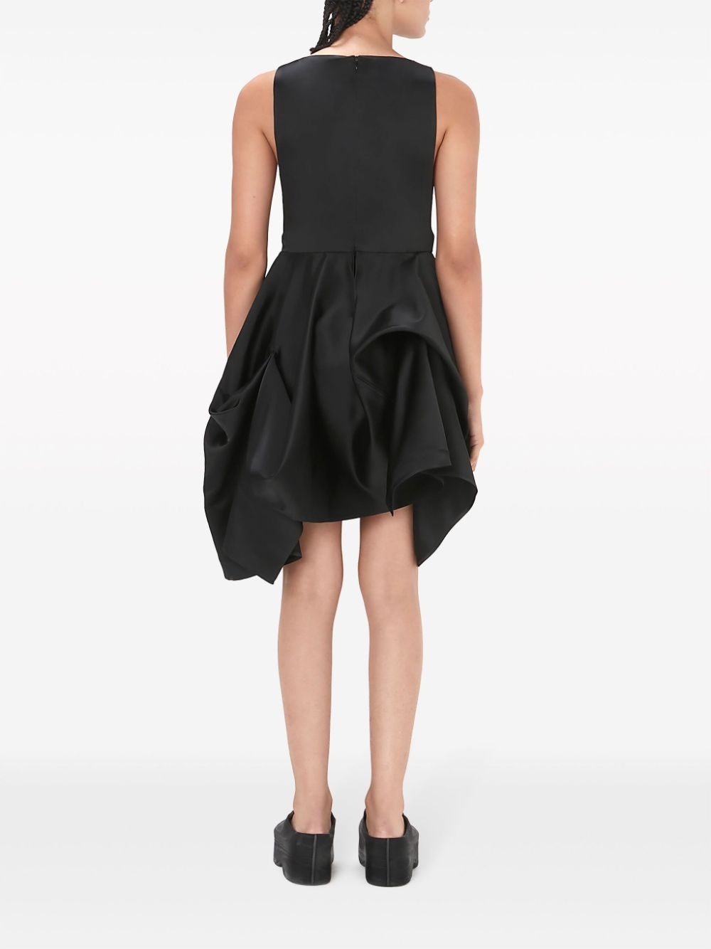 sleeveless peplum minidress - 4