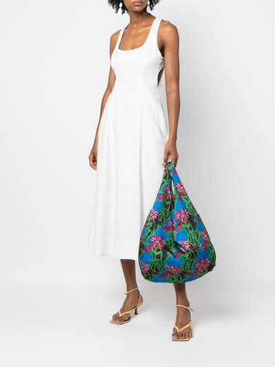 La DoubleJ Gerber floral-print shopping bag outlook