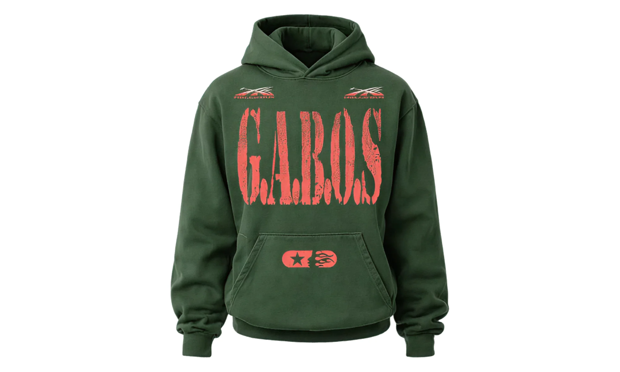 G.A.B.O.S. Hoodie "Green" HSR336 - 1