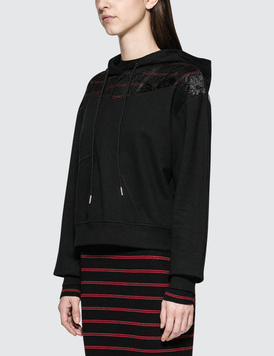 McQ Alexander McQueen Cut Up Hoodie outlook