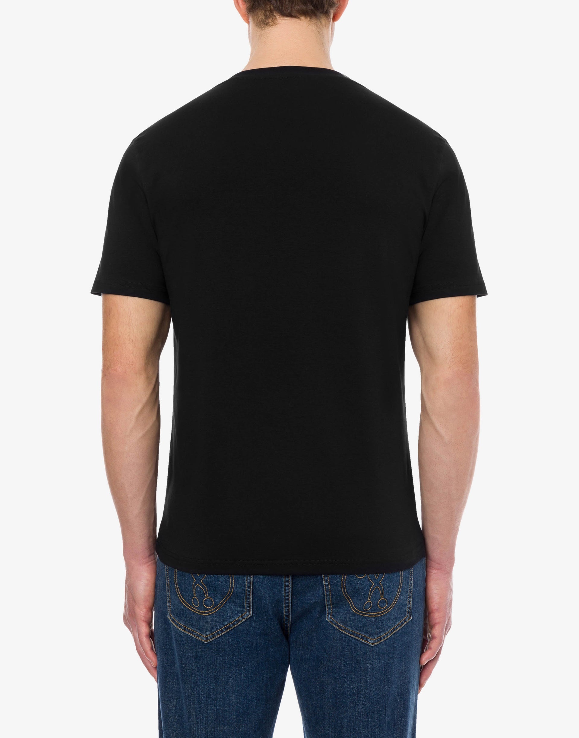 STRETCH JERSEY T-SHIRT WITH LOGO - 2
