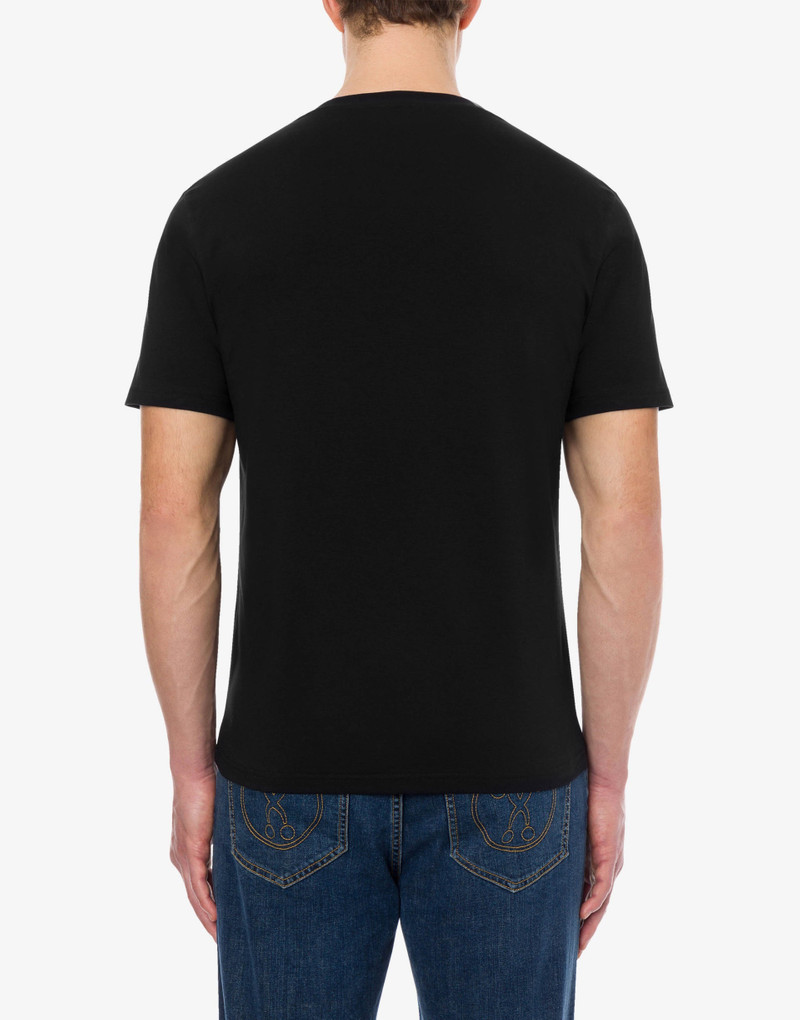 Moschino STRETCH JERSEY T-SHIRT WITH LOGO outlook
