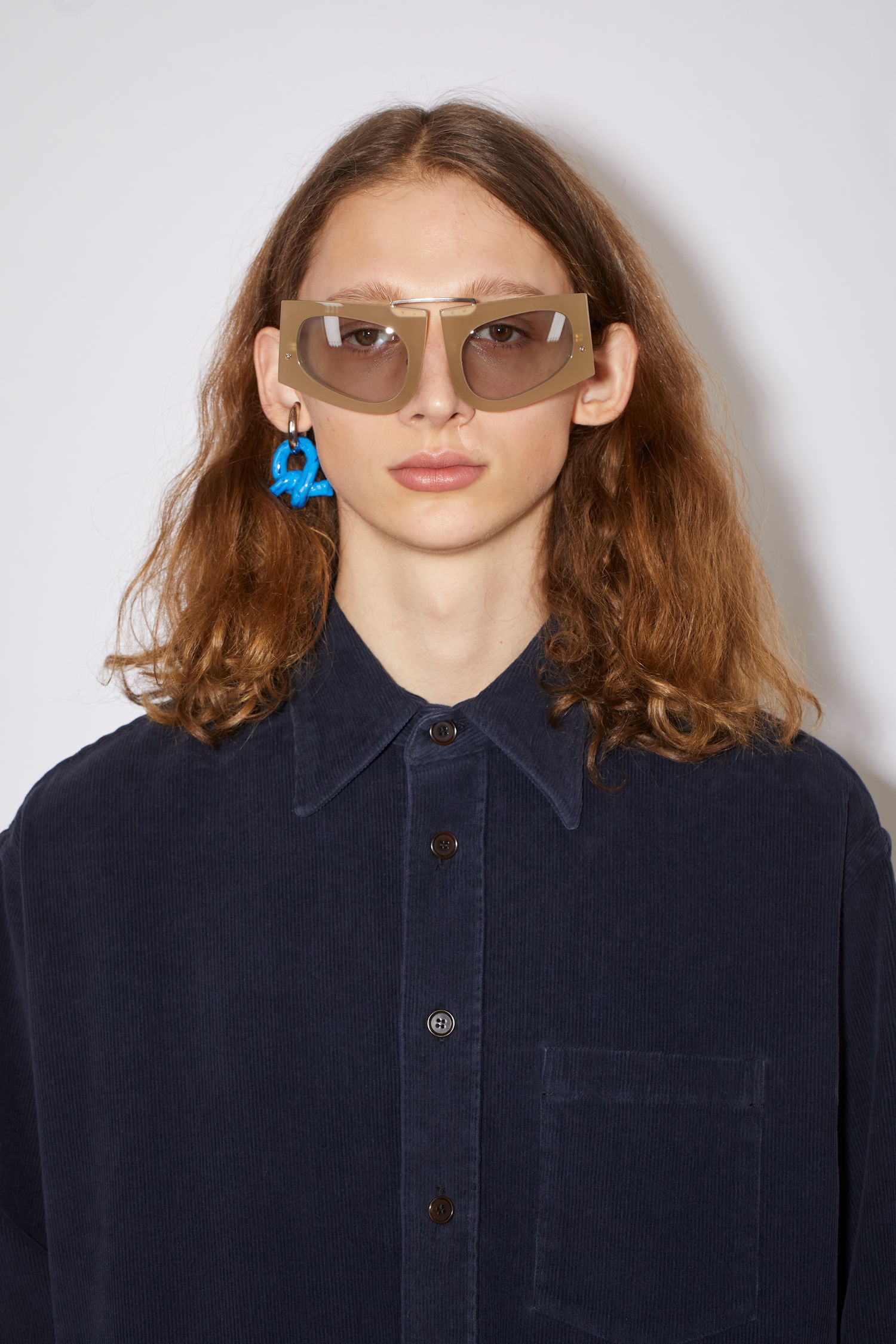 Corduroy shirt - Midnight blue - 6