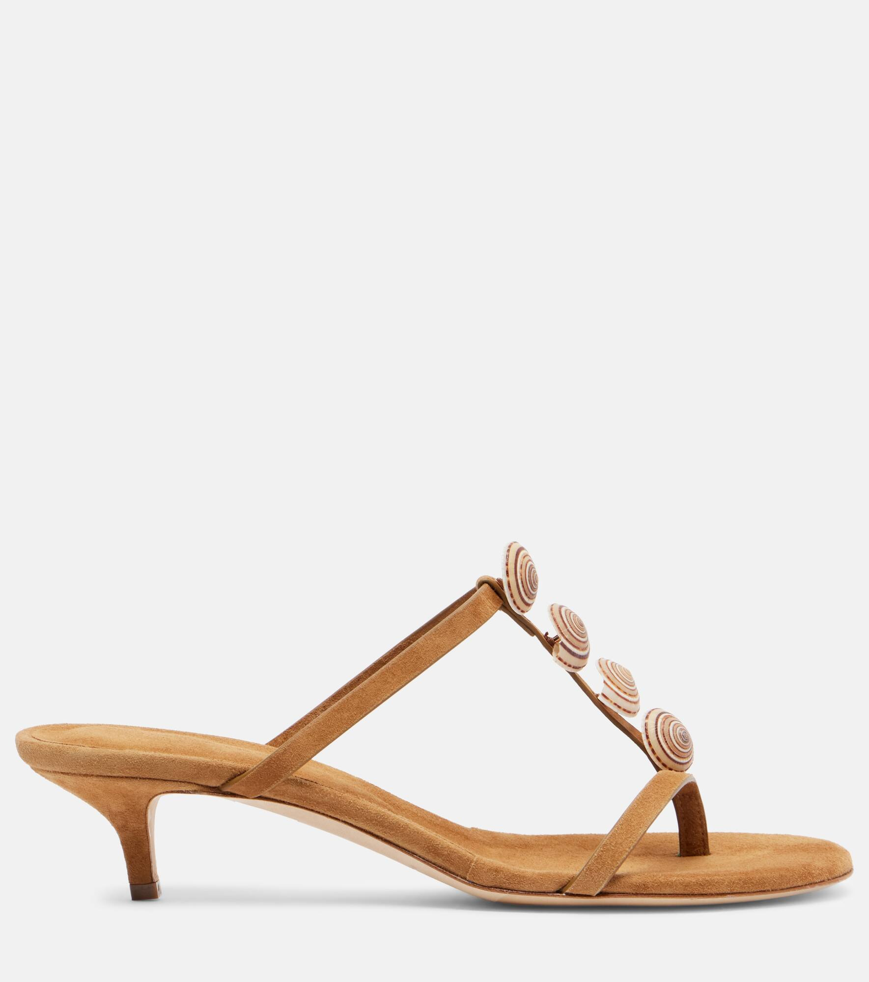 Sundial Heel 40 thong sandals - 4