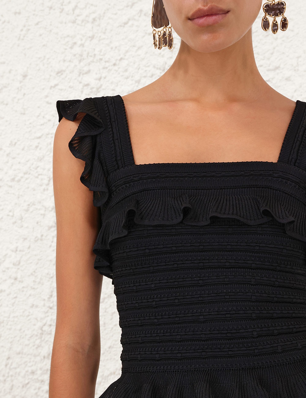 ILLUMINATE LACE FRILL CAMI - 5