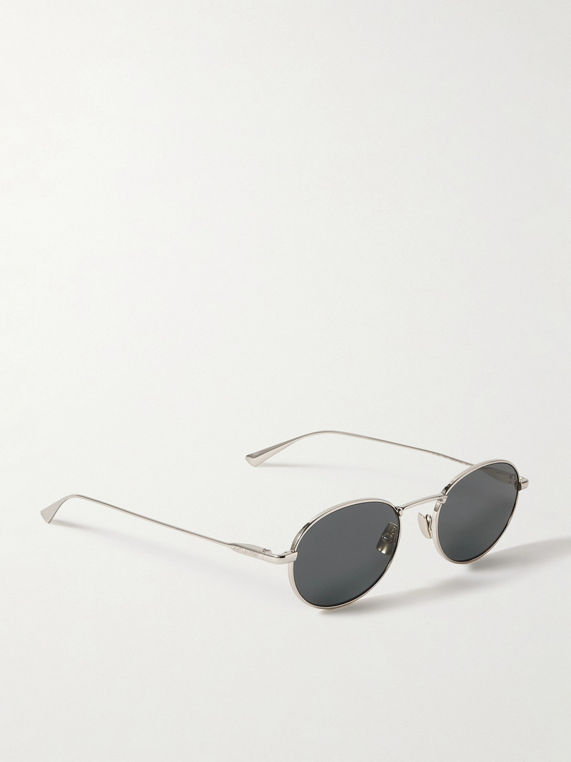 Round-frame Gold-tone Sunglasses 3