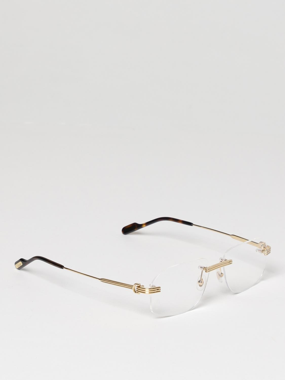 Cartier Sunglasses Men Gold - 1